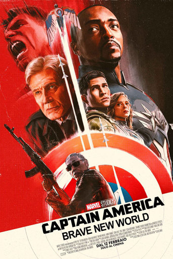 Captain America: Brave New World streaming film HD poster