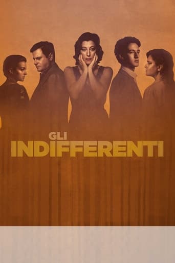 Gli indifferenti streaming film HD poster