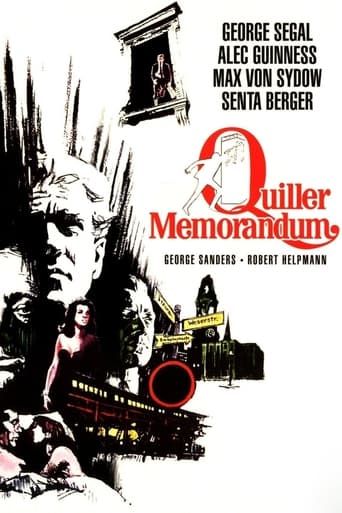 Quiller memorandum streaming in alta definizione