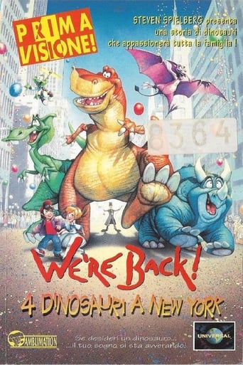 We're Back! - Quattro dinosauri a New York streaming film HD poster